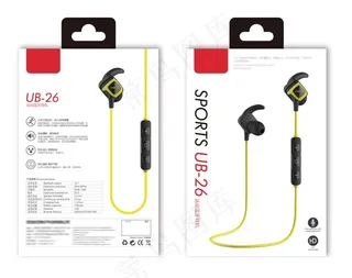 蓝牙耳机包装设计图片