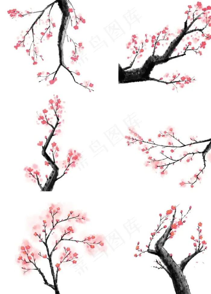 桃花图片(3779X5053(DPI:300))psd模版下载