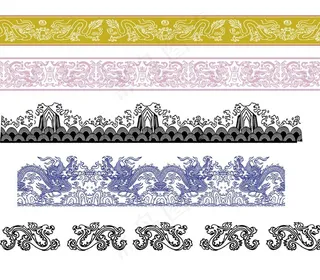 花纸 必备 酒瓶 上下 花纹图片