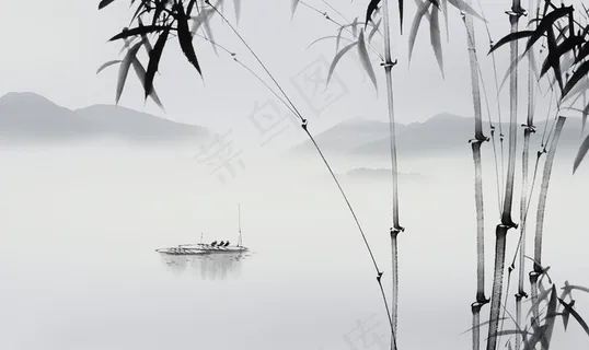 墨竹图片