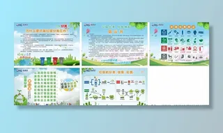 垃圾分类宣传展板海报宣传栏图片