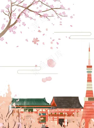 日式和风背景图片