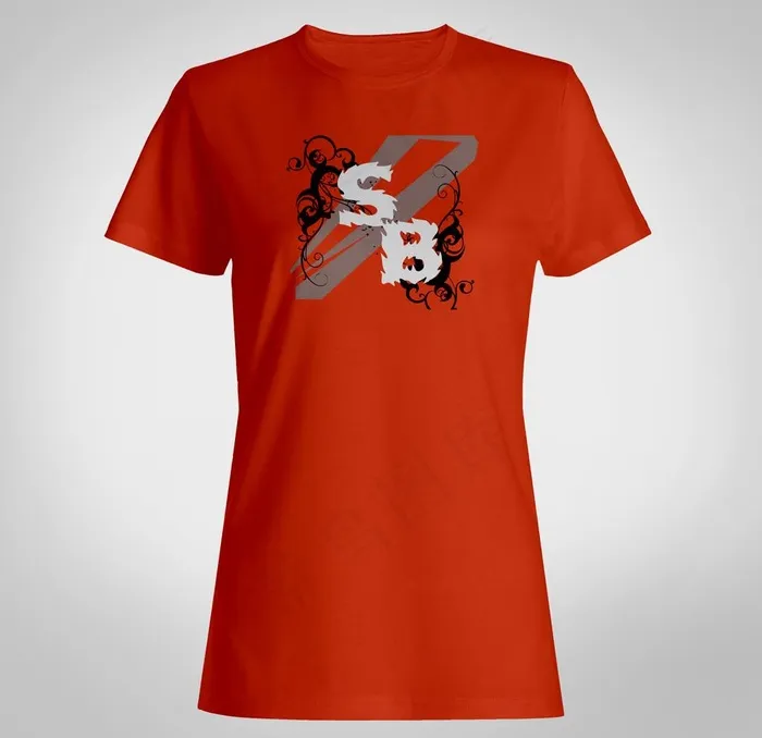 服装效果图样机图片psd模版下载