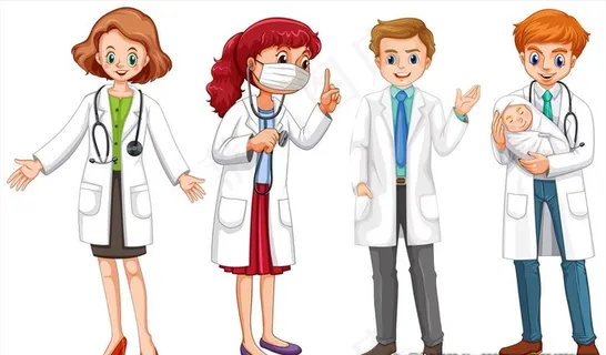 卡通医生图片