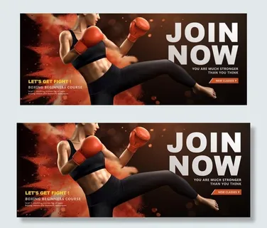 拳击运动海报图片