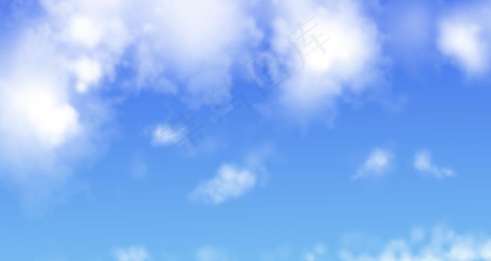 夏日蓝天图片