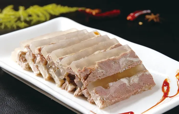 水晶羊肉图片