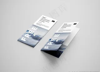 三折页样机图片