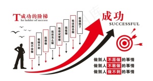 成功的阶梯图片