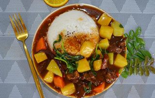 红烧牛肉盖饭图片