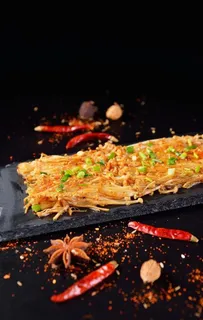 烤金针菇图片 烤金针菇图片