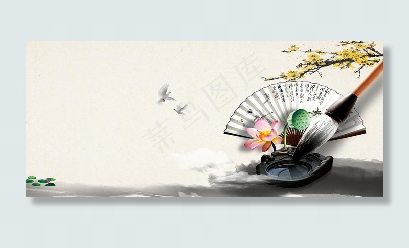 中国风传统文化海报图片