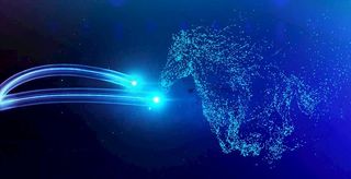 蓝色科技背景图片