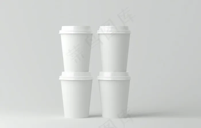 杯子样机图片psd模版下载