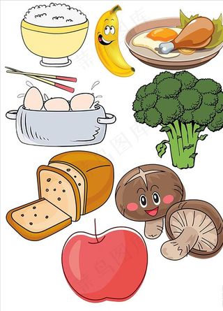 卡通水果图图片