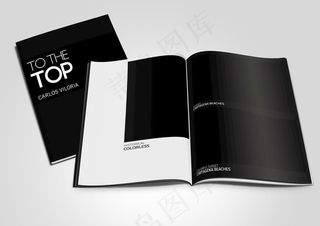 画册贴图样机图片