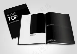 画册贴图样机图片