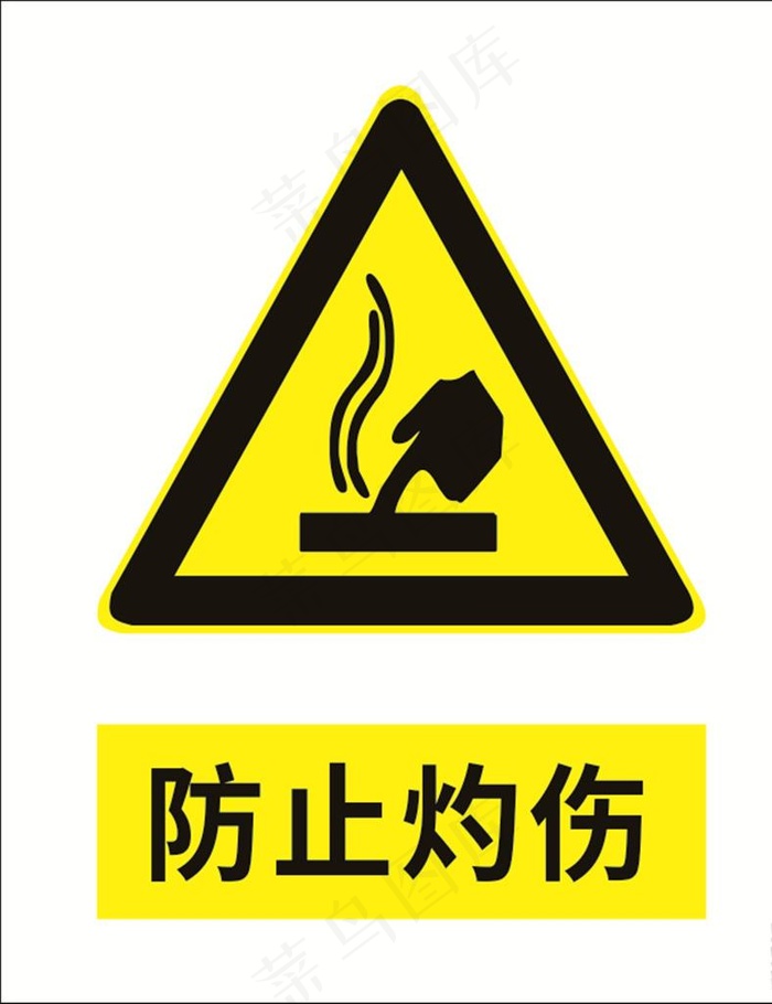 防止灼伤图片