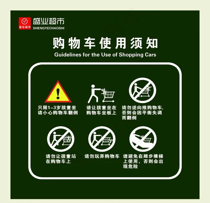 购物车须知图片psd模版下载
