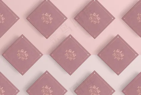 礼物盒样机图片