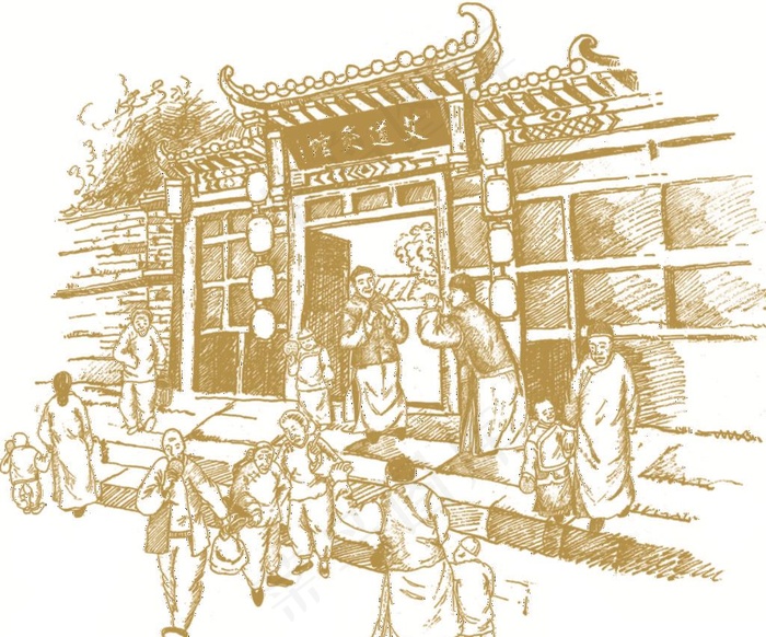 古代大宅门图片