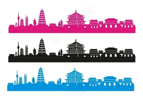 西安地标建筑图片