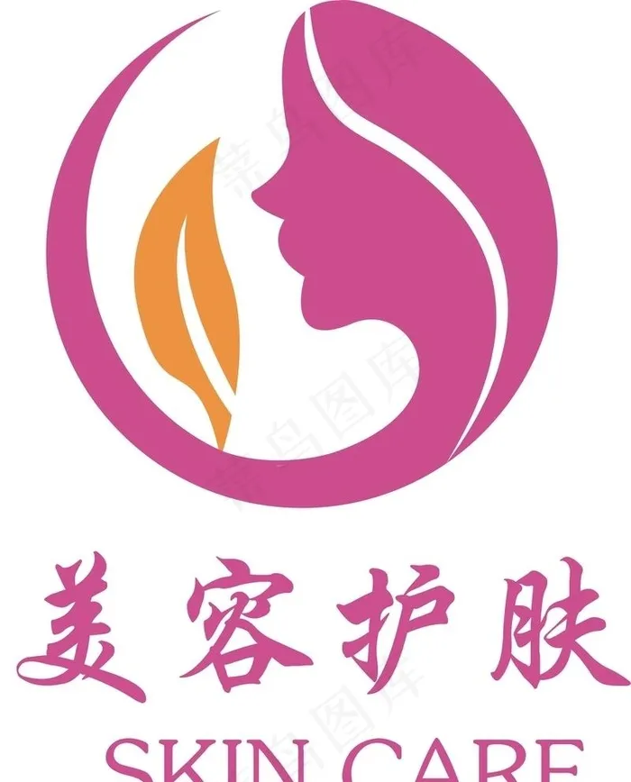 美容院logo图片cdr矢量模版下载