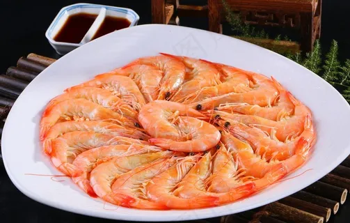 白灼虾图片