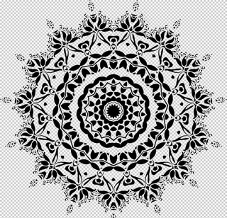 曼陀罗图案图片