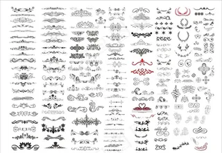 欧式花纹底纹图片