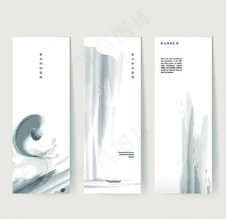 中国风水墨背景图片