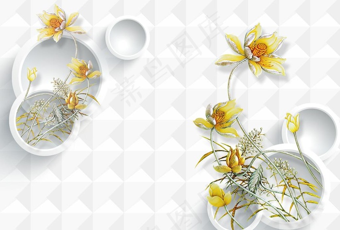 花卉图片(8888X6293(DPI:300))psd模版下载