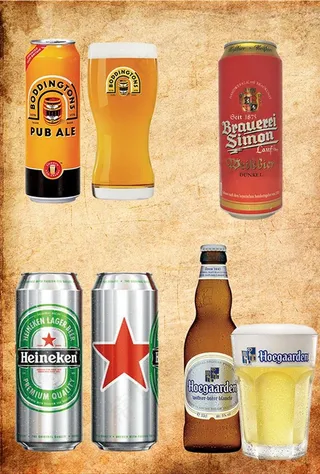 进口啤酒图片