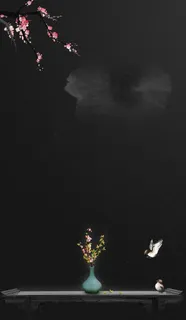 新中式房地产背景图片 新中式房地产背景图片