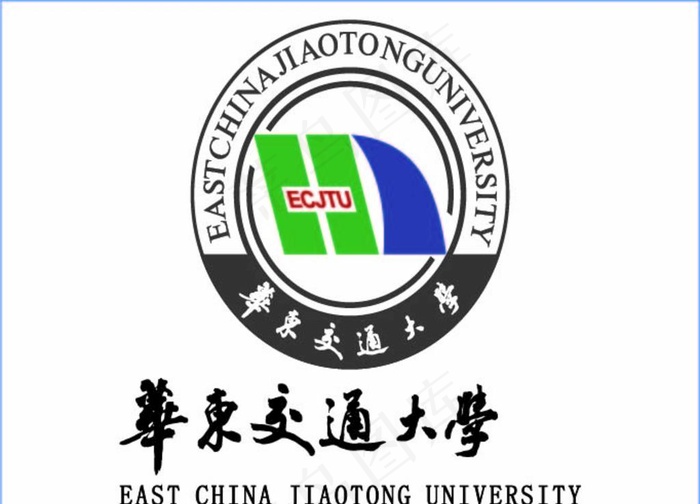 华东交通大学logo图片ai矢量模版下载