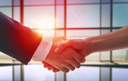 合作互赢创意海报图片