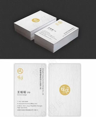 家具名片图片