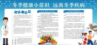 冬季健康教育图片