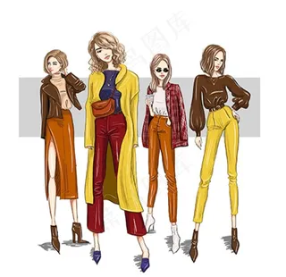 时尚模特呀图片