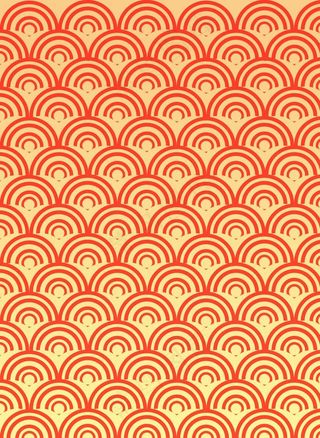 喜庆鱼纹背景图片