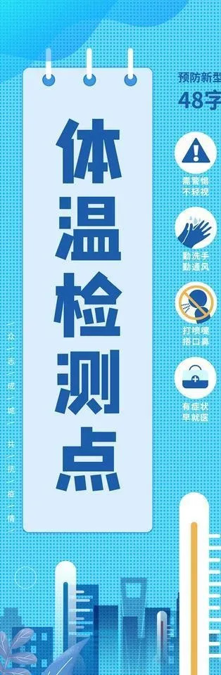 体温监测点图片(4724X11811(DPI:150))psd模版下载