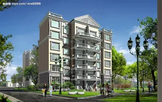 房屋外景效果图图片