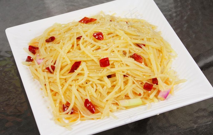 酸辣土豆丝图片