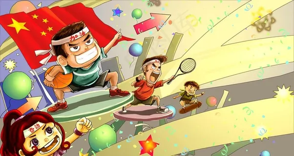 热血青年漫画海报图片