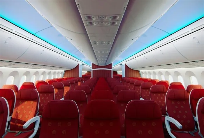 787飞机 内饰 3D效果图图片