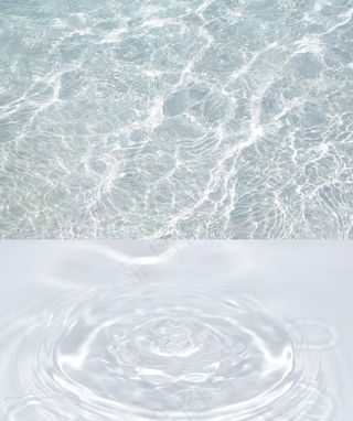 水纹水波高清背景冰爽清透蓝色水图片