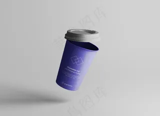咖啡纸杯样机图片