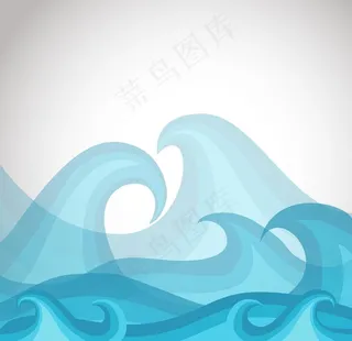 海浪 波浪 波纹图片