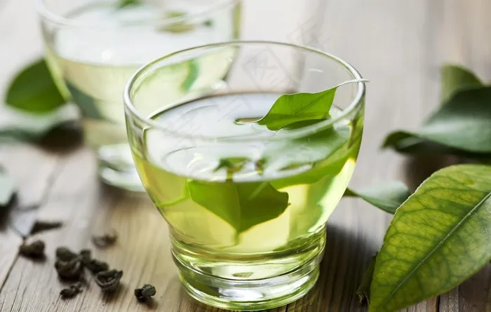 一杯绿茶图片