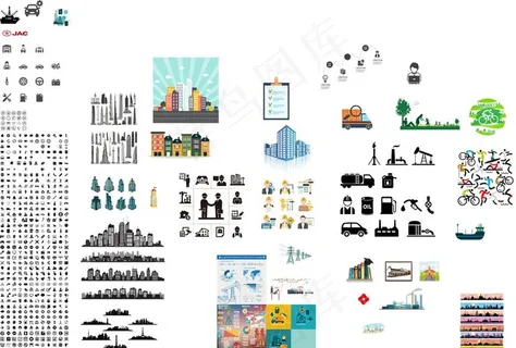 建筑实用小图标汇总图片
